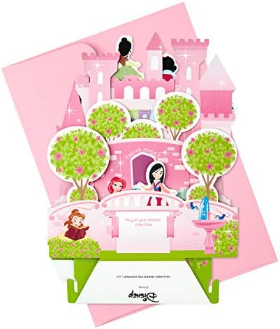 Маркова хартиена пощенска картичка с изображение на чудо-картички за рожден ден за деца (заключване на принцеса Дисни)