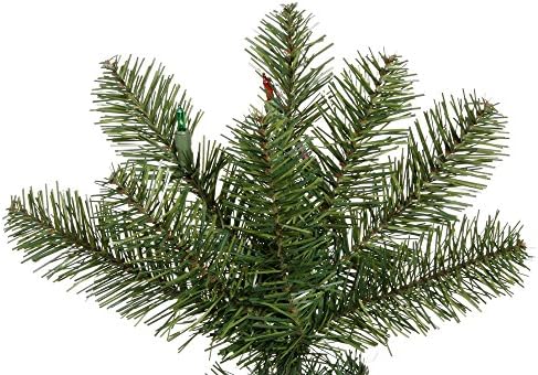 Изкуствено Коледно Дърво от Бор Vickerman 4,5Salem Молив, Топло Бяла Led Подсветка - Изкуствена Коледна Елха - Сезонен Декор за дома