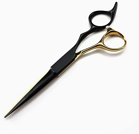 Ножица за подстригване на коса, 6-инчов професионален Японски ножици от стомана 440c, Престижна златни ножици за стригане, филировочные фризьорски инструменти, ножиц