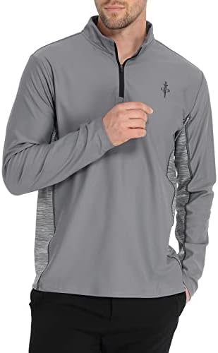Пуловер за голф с цип LRD Quarter за Мъже, Риза За Голф с дълъг Ръкав с цип 1/4