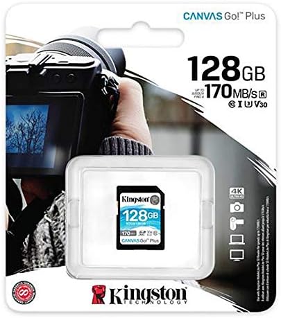 SD карта Kingston Платно Go Plus UHS-I, 128 GB