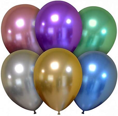 Разноцветни Латексови балони Qualatex Chrome 11 в обхвата на