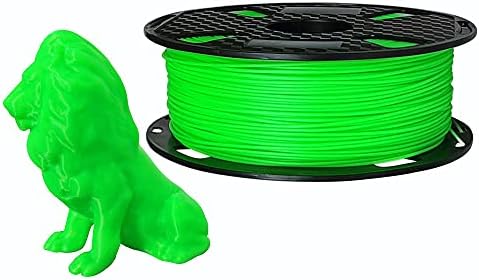 PLA Max PLA + Fluo Зелена Нишка PLA 1,75 мм Конец за 3D-принтер 1 кг 2,2 кг Бобина Материал за 3D печат на по-Твърда,