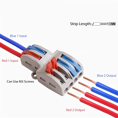 5/10 бр. Конектор за бърза окабеляване SPL-42/62 Универсален Конектор за свързване на кабел Вставной Проводник Медни клеммная блок (Цвят: SPL-62, размер: 10 бр.)