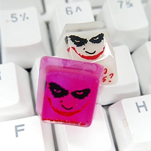 Слот капачки за ключове The Joker от смола, за клавиши Cherry MX Swtiches (OEM R4) (розов)