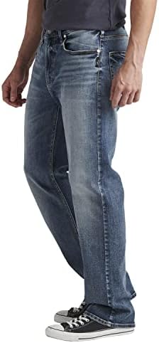 Silver Jeans Co. Мъжки дънки Грейсън Класически намаляване с директни штанинами