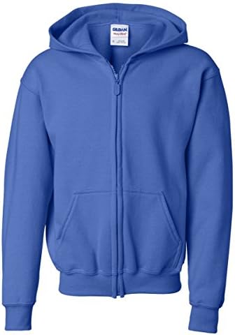 Hoody с качулка на цип Gildan Youth Heavy Blend G186B