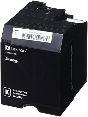 Касета с тонер на Lexmark High Yield Black, изход на 20 000 (74C0H10)