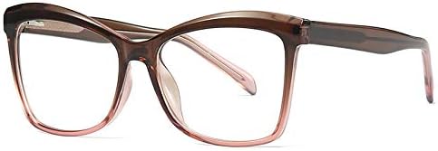 Очила за четене RESVIO за жени и мъже, Модни Очила за четене, Ръчна изработка на Негабаритной Рамки с Пружинным тръба