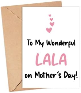 Пощенска картичка на Моята Прекрасна Лале за Деня На майката - Картичка за Деня на майката Лалы - пощенска Картичка Лалы