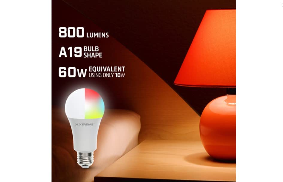 Интелигентен Led Лампа Бял + Многоцветного цвят