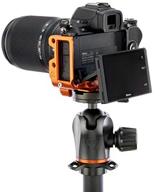 L-Образна скоба за специална камера Zayla на 3 крака - Съвместима с Arca Swiss L-образна скоба за пейзажна и портретна стрелба - Мед (Zayla-PD-C)