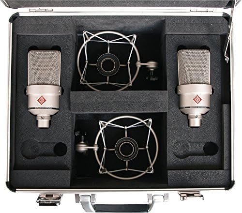 Двойката стереомикрофонов Neumann TLM 103 Anniversary, Сатинированный Никел