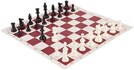 Фигурите на турнира House of Staunton и на Шахматната дъска Комбинираната Тройно измереното тегло - от Шахматна федерация на САЩ