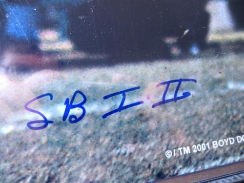 Бойд Даулер Подписа Снимка с Автограф 16X20 Пакърс SB I II ROY 1959 JSA VV99300 - Снимки NFL с автограф