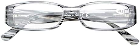 В комплект ридеров Eyekepper Spring Temple включва очила за четене, компютърни очила с настоящите австрийски кристали,