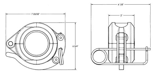 Тръба от ковък чугун Dixon H36 серията на Q и Заваряване фитинг, Быстроразъемная куплунг с уплътнение от EPDM, Диаметър на тръбата 6 x 6-5/8