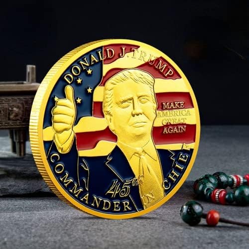 Нов Тръмп, 45-ти президент на Съединените Щати, са подбрани Монета Crafts Challenge Златна монета (Сребро)