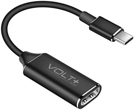 Работи с един комплект VOLT PLUS ТЕХНОЛОГИИ 4K, HDMI USB-C, съвместими с професионален адаптер Lenovo K10 с цифрово пълна