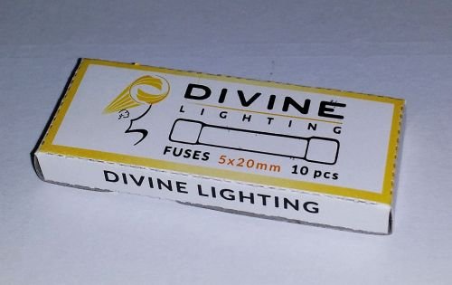 10 Броя. Предпазител със закъснител Divine Lighting GDC 1.5 A T1.5A 250v GDC1.5A GDC 1.5 A Предпазител със закъснител