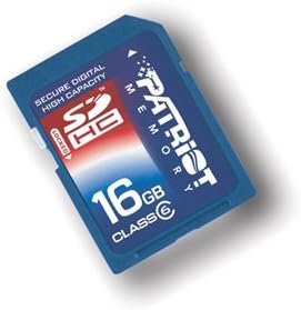 Високоскоростна карта памет 16GB SDHC клас 6 за цифров фотоапарат Casio EXILIM EX-Z33SR - Secure Digital голям капацитет