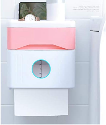 Държач за Тоалетна хартия FXBZA, Поставка за монтиране на Стена, стойка за Ролка Кърпа без Пробиване, Водоустойчив Държач за Тоалетна Хартия за Баня, Кухня, Удобства-С?