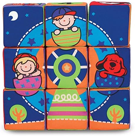 Мелиса и Дъг Подбират и събиране на кубчета: Серия детски играчки, K ' s Kids и комплект от 1 чифта детски чорапи (09167)