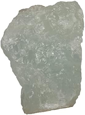 GEMHUB 142,55 Карата Естествен Необработен Кристал цвета на Небето-Син Аквамарин, Извлечен от Земята Crystal за Украса, Тайна Тел, Лечебен Кристал на Рейки