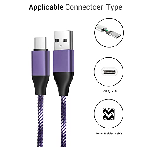 1 опаковка-3A 6 фута кабел за бързо зареждане на USB C за зареждане на Нов електронен четец Kindle Paperwhite 11-то поколение