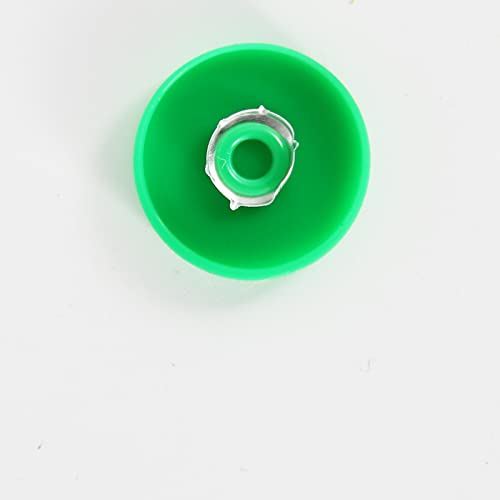 капак с панти капак зелен цвят 20 мм-100 бр. Алюминиево-Зелени Пластмасови Капачки за Стъклени Флакона