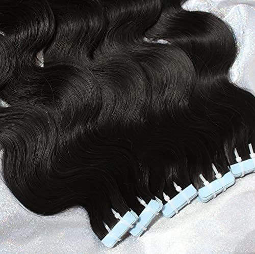 Candylove луксозна лента за удължаване на косата, Черна естествена Коса, Естествена Пряка Лента за Изграждане на Човешки