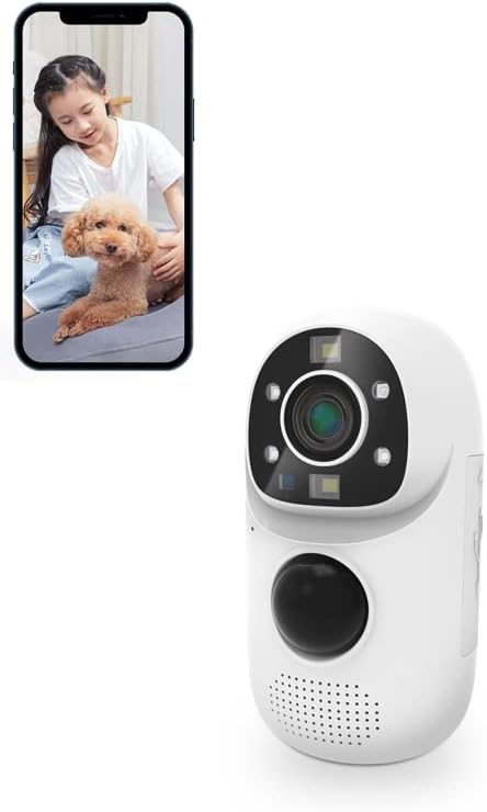 Следи бебето, Wi-Fi Камера за домашни любимци, На закрито, на 360 градусная IP Камера 1080P За Домашна Сигурност, Проследяване