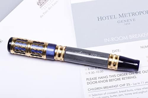 Химикалка писалка Ancora, издаден в ограничен тираж Torre de Piza Blue Roller, общо 88 броя, произведени изключително