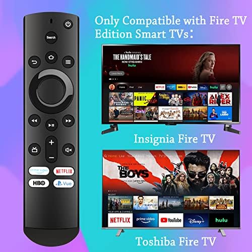 Преносимото дистанционно управление за Toshiba и Insignia Fire TV Edition (без гласово търсене)