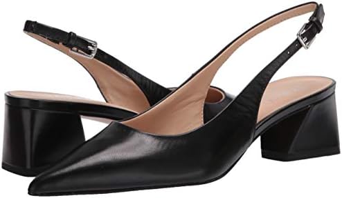 Дамски обувки-лодка Franco Sarto Racer Slingback Нисък Блок ток с остър пръсти