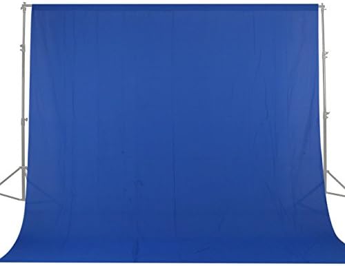 GSKAIWEN 10x20 фута/3x6 м фотографско студио, муселин от чист памук, Сгъваем фон за син екран, душ Завеса, фон за
