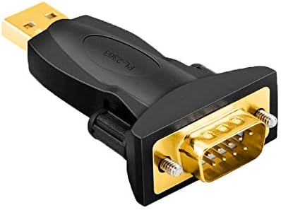 Кабели за прехвърляне на данни Lysee - адаптер USB към RS232 с PL2303 чипсет, сериен USB конектор към DB9, който е съвместим