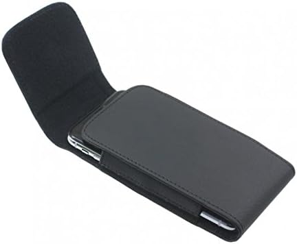 Калъф с клип за колан, Кожена Кобур за Носене За вертикално носене, Защитен Калъф, Съвместим с iPhone SE (2022) - iPhone