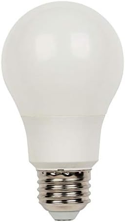 Уестингхаус Lighting 5133000 9 (Еквивалентни на 60 W) Led лампа Omni A19 с регулируема яркост на Energy Star, със средна основа, съдържание на пакета Sinlge 30K, Мек Бял