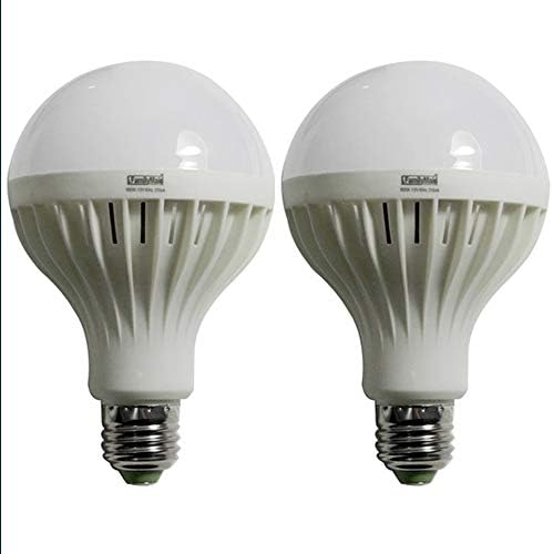2 Броя Лампи 50 W = 6 W Энергосберегающая Led Ярка Бяла Лампа Домашно осветление
