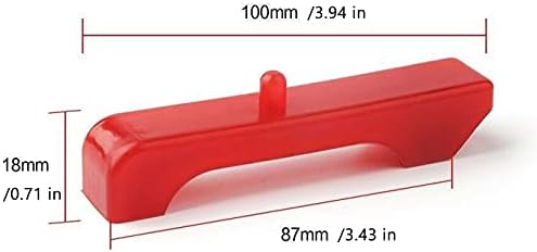 За-GM Style Червена Уретановый, Малък блок За радиатори с общо предназначение Комплект от 4 теми Закрепване на радиатора