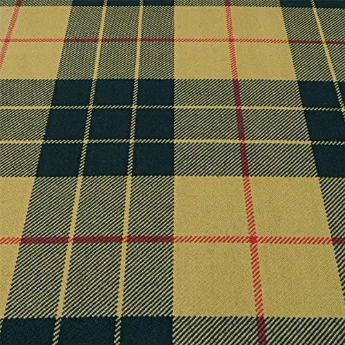 16 унции Текстилен материал Рокля MacLeod от выветрившейся шотландки, тежък, теглото на 1 метър