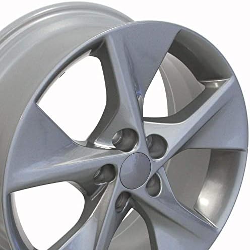 OE Колела LLC 18-инчови Джанти Подходящи за Toyota Camry Wheel TY12 18x7,5 Gunmetal Wheel Холандер 69605