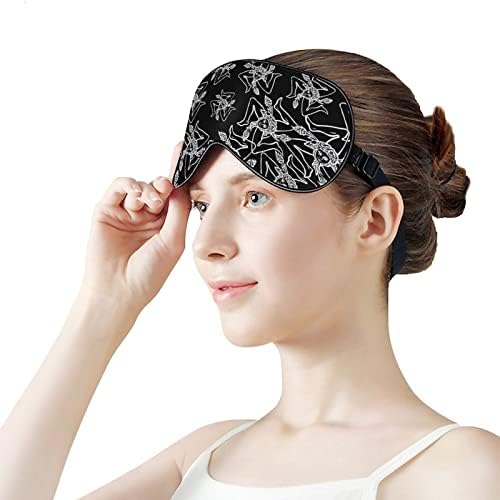 Сицилия Маска За Очи Trinacria Sleep Eye Mask Сладко Blindfold Eye Covers Сенки за очи за Мъже Подаръци за Жени