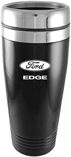 Вакуумно пътна чаша Automotive Gold Inc. от неръждаема стомана за Ford Edge Black - TM150.EDG.BLK.FBA
