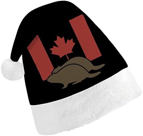 Pavlin в Канадския Знамето, Коледни Шапки, Обемни Шапки за Възрастни, Коледна Шапка за Празници, Аксесоари за Коледното парти