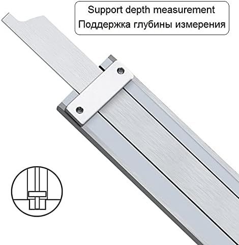 XWWDP Calipers с циферблат Точност Метални calipers с нониусом Противоударные Височина Дълбочина на Вътрешен Външен Диаметър Тестер Измервателни инструменти (Цвят: 0-150 мм)