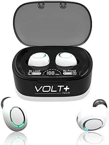 Слушалки VOLT PLUS TECH Wireless V5.1 PRO, Съвместими с Xiaomi Redmi 4X IPX3 Bluetooth Touch, Водоустойчив/Защитени от