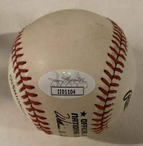 Това Siver подписа бейзболен договор с Ню Йорк Метс JSA L@@K - Бейзболни топки с Автографи