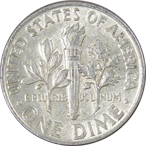 1961 Рузвелт Стотинка AH ЗА Добра монета на САЩ от 90% Сребро и 10 карата, са подбрани